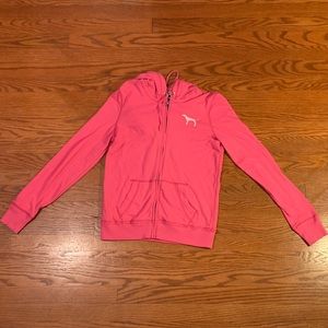 Victoria Secret Pink Zip-Up Sweatshirt
